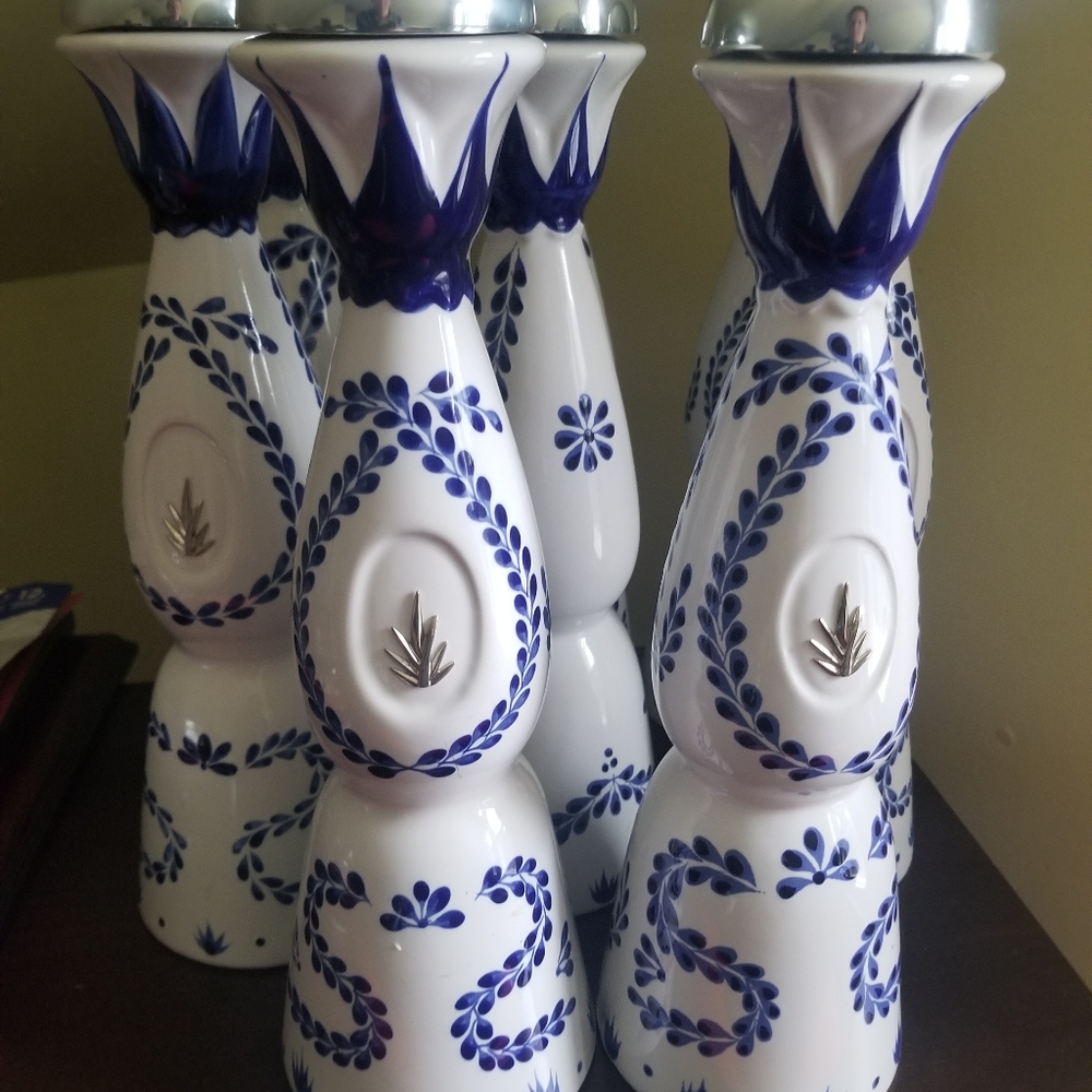 EMPTY Clase Azul Tequila bottles